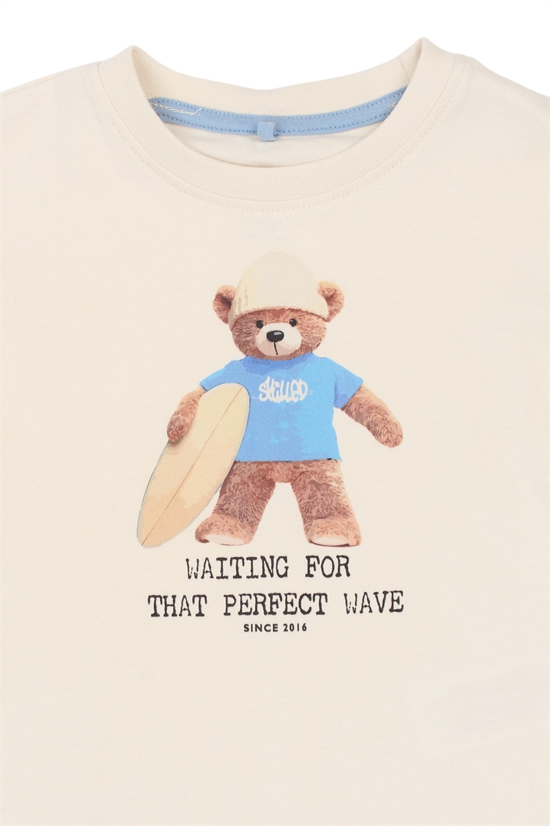 The New Siblings Ted T-shirt - Gardenia 